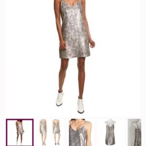 Snake Print Sequence slip on Dress with Tags NEW  cupcakes and cashmere